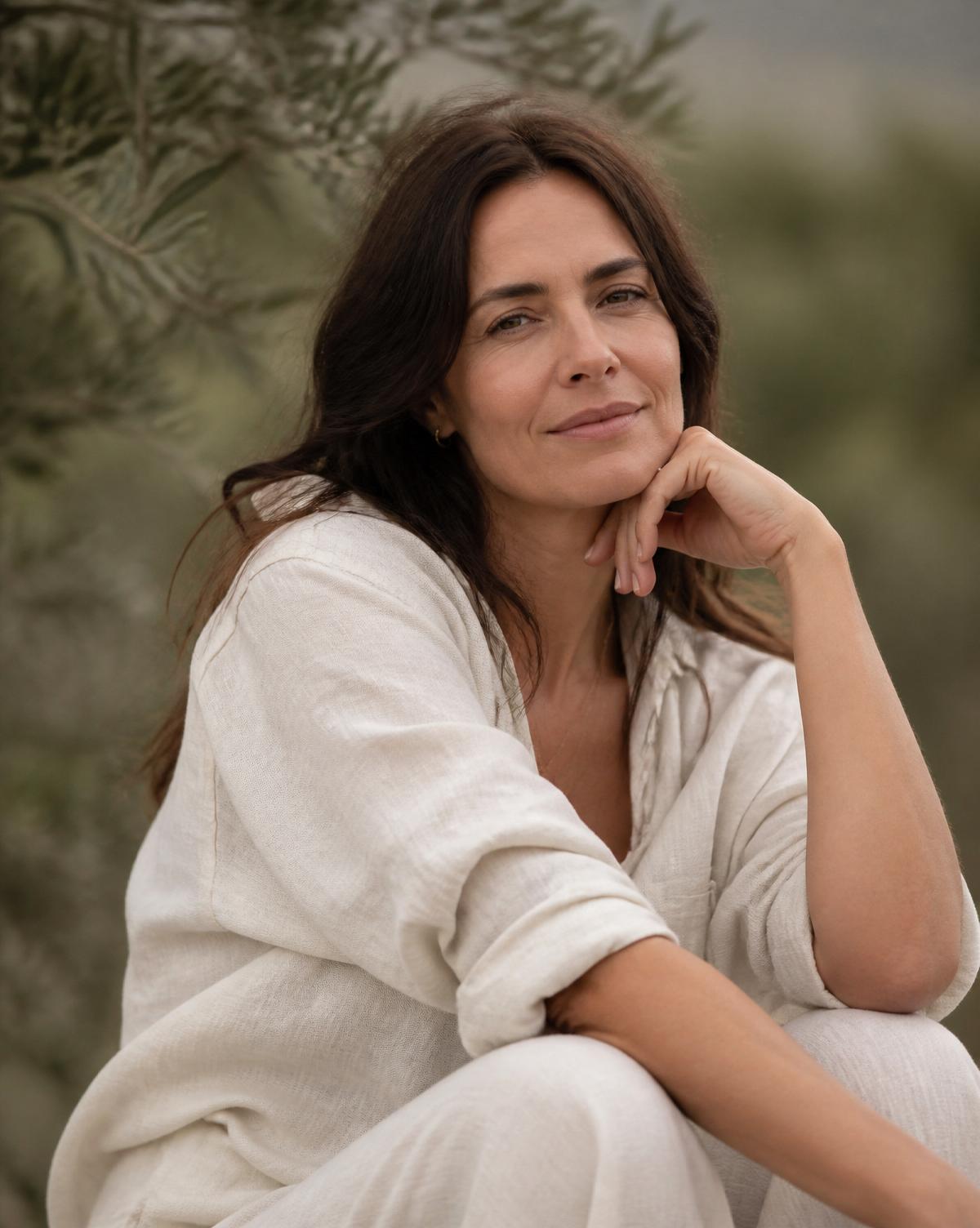 Portrait of Mary in natural light
